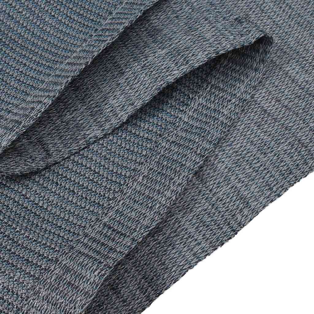 Tent Carpet Folding Blue and Grey 600 x 400 cm Polyethylene