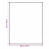 Tent Carpet Light grey 250 x 200 cm Polyethylene