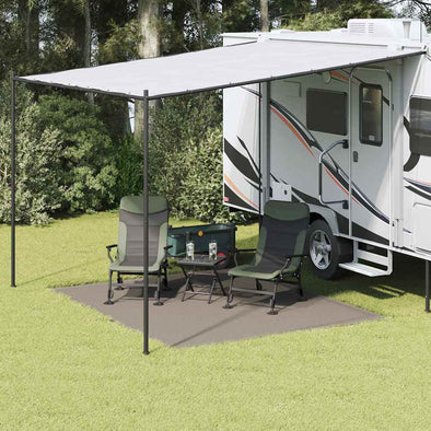 Tent Carpet Light grey 250 x 300 cm Polyethylene