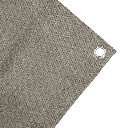 Tent Carpet Folding Manual Light Grey 500 x 250 cm Polyethylene