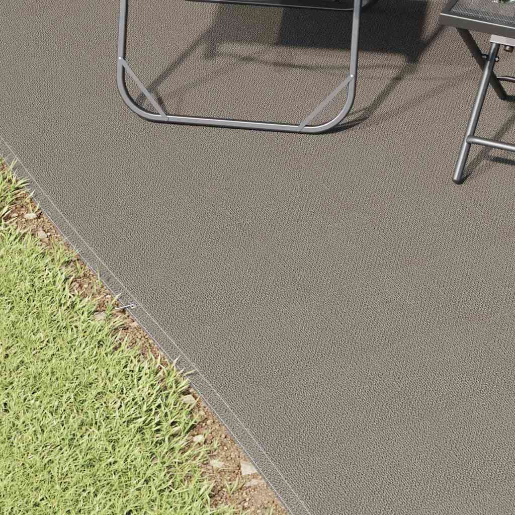 Tent Carpet Folding Manual Light Grey 550 x 250 cm Polyethylene