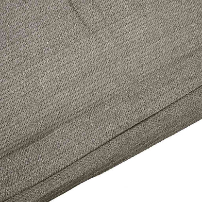 Tent Carpet Folding Manual Light Grey 400 x 400 cm Polyethylene