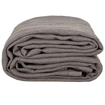 Tent Carpet Folding Manual Light Grey 500 x 400 cm Polyethylene