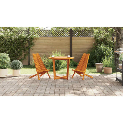Chair 2 pcs Brown 69 x 56 x 84 cm Solid Acacia Wood