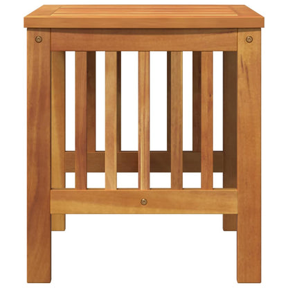Side Table Oil Natural Solid Acacia Wood