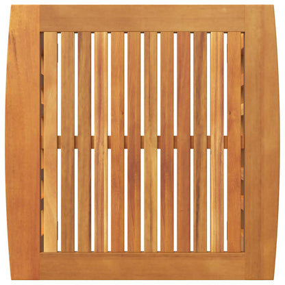 Side Table Oil Natural Solid Acacia Wood