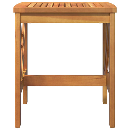 Side Table Brown Solid Acacia wood