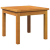 2 Piece Bistro Set with Cushions Solid Wood Acacia