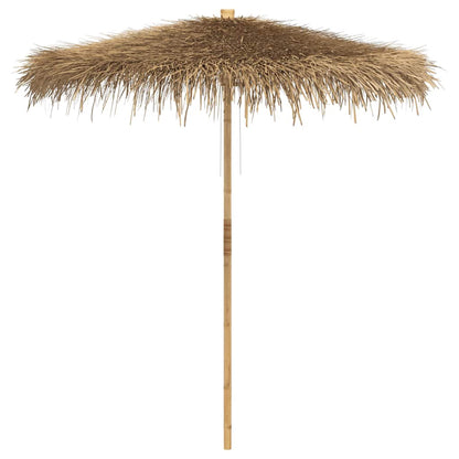 Tiki Umbrella with Banana Leaf Canopy 240 cm Bamboo
