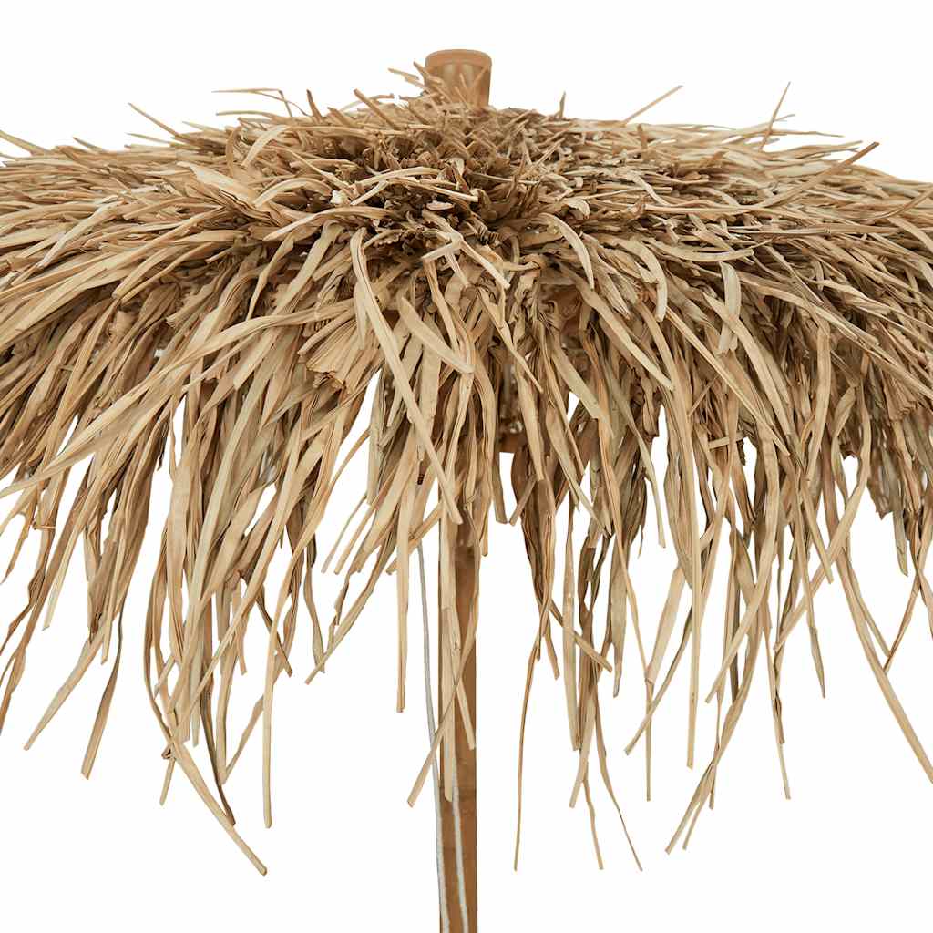 Tiki Umbrella with Banana Leaf Canopy 240 cm Bamboo