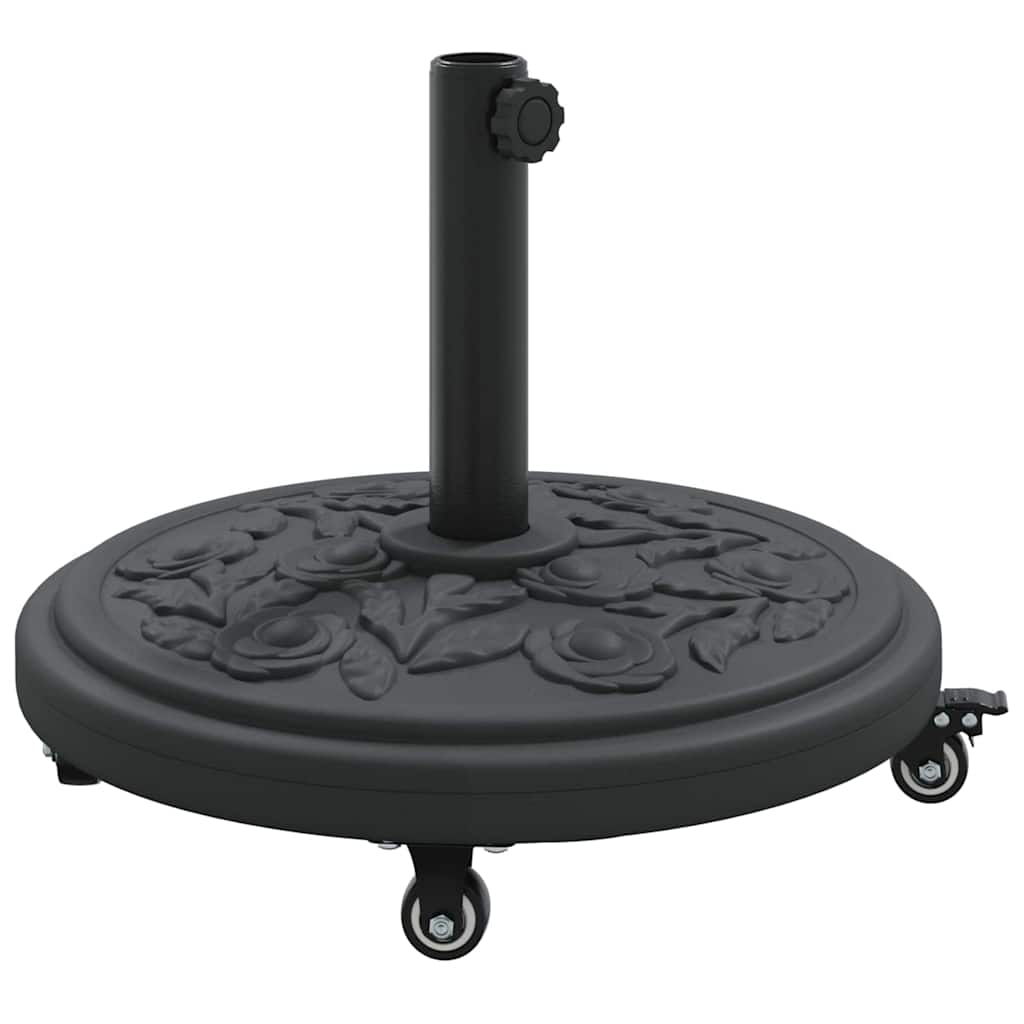 Parasol Base Art Deco Black Ø 45 x 39.5 cm Iron