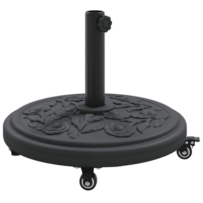 Parasol Base Art Deco Black Ø 45 x 39.5 cm Iron