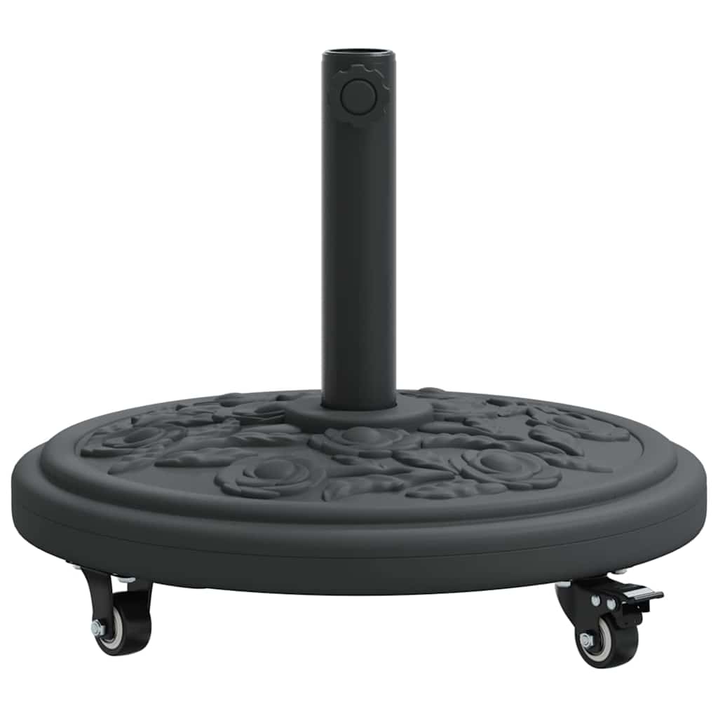 Parasol Base Art Deco Black Ø 45 x 39.5 cm Iron