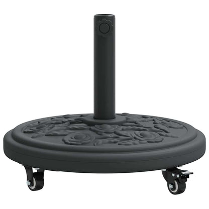 Parasol Base Art Deco Black Ø 45 x 39.5 cm Iron