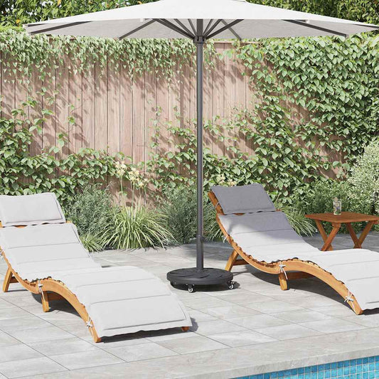 Parasol Base 15.35 kg Black Iron Circular