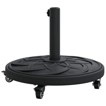 Parasol Base Art Deco Black Ø 45 x 39.5 cm Iron