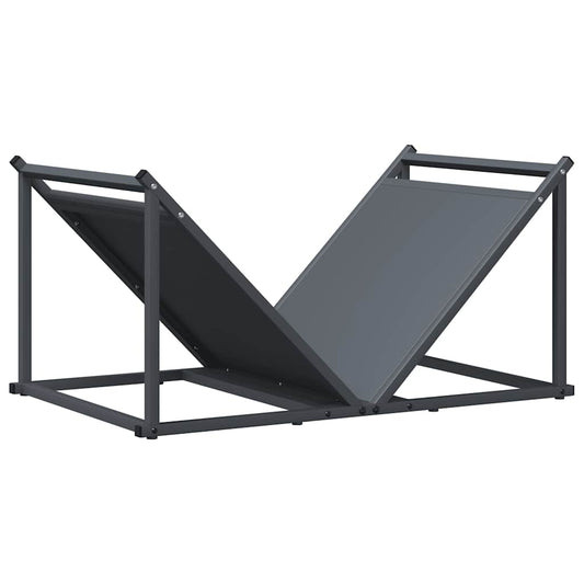Firewood Rack Anthracite 70x43x34.5 cm Cold-rolled steel