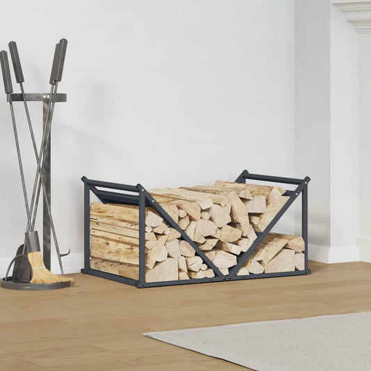 Firewood Rack Anthracite 70x43x34.5 cm Cold-rolled steel