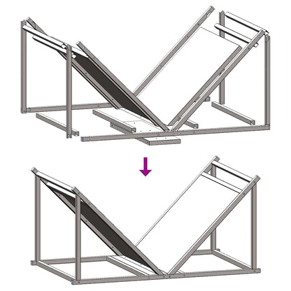Firewood Rack Olive Green 70x43x34.5 cm Cold-rolled steel