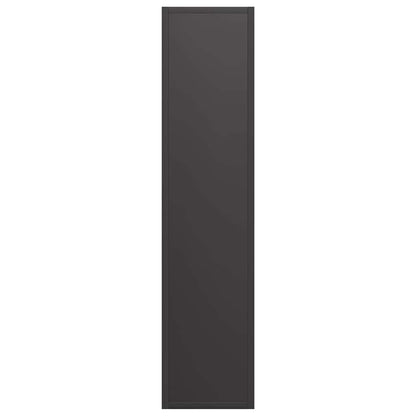 Firewood Rack Black 50x23x100 cm Cold-rolled steel