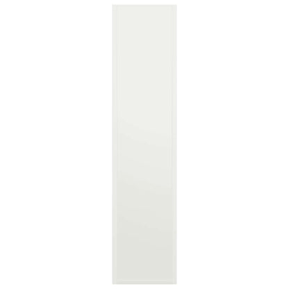 Firewood Rack White 50x23x100 cm Cold-rolled steel
