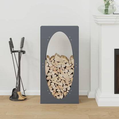 Firewood Rack Anthracite 50x23x100 cm Cold-rolled steel