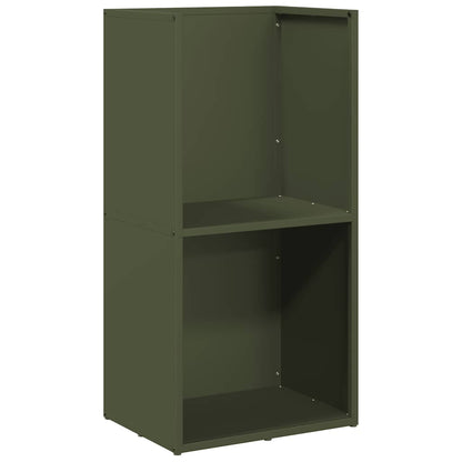 Firewood Rack Olive Green 40x30x80 cm Cold-rolled steel