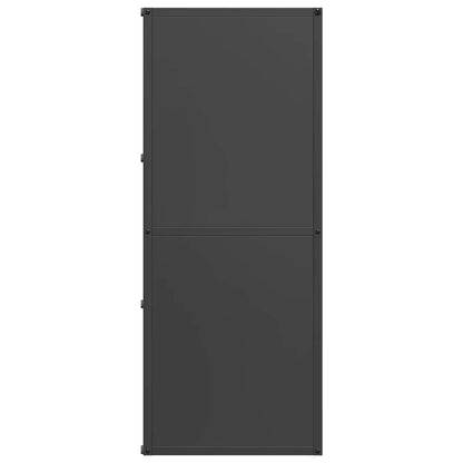 Firewood Rack Black 40x30x75 cm Cold-rolled steel