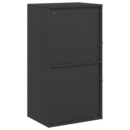 Firewood Rack Black 40x30x75 cm Cold-rolled steel