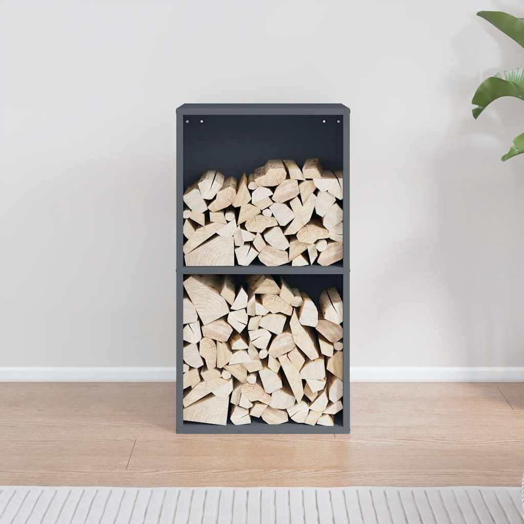 Firewood Rack Anthracite 40x30x75 cm Cold-rolled steel