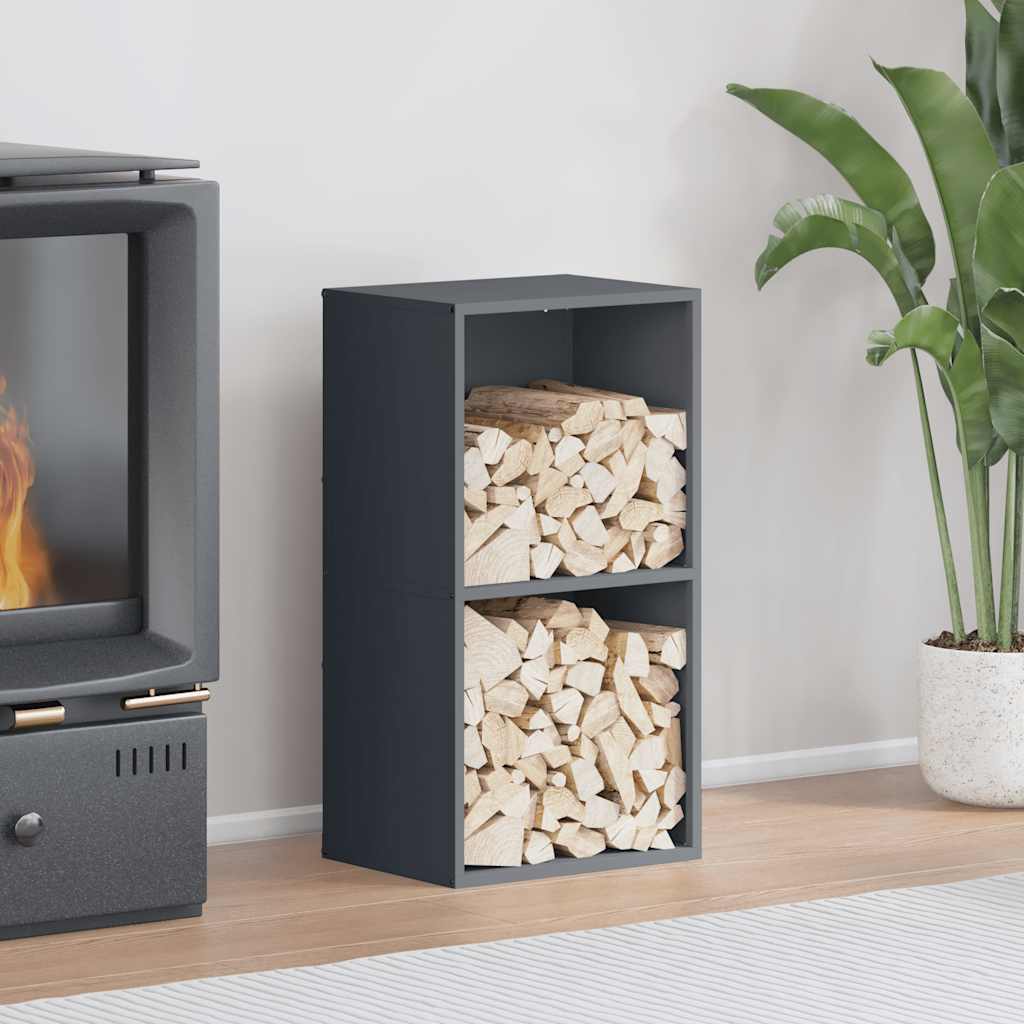 Firewood Rack Anthracite 40x30x75 cm Cold-rolled steel