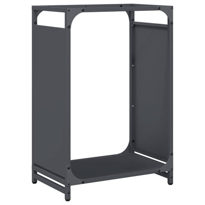 Firewood Rack Anthracite 44x28x65 cm Cold-rolled steel