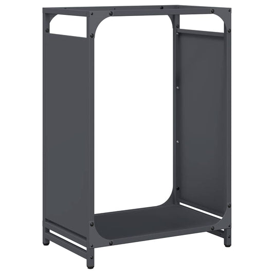 Firewood Rack Anthracite 44x28x65 cm Cold-rolled steel