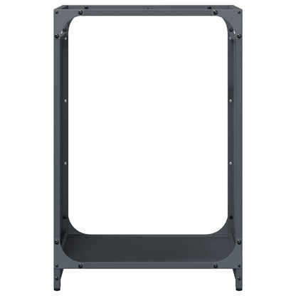 Firewood Rack Anthracite 44x28x65 cm Cold-rolled steel
