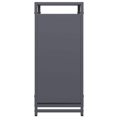 Firewood Rack Anthracite 44x28x65 cm Cold-rolled steel