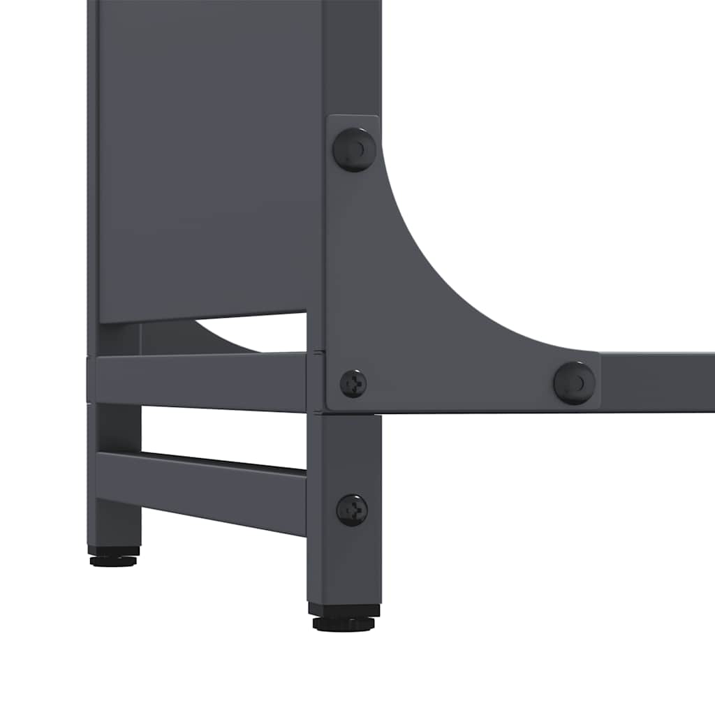 Firewood Rack Anthracite 44x28x65 cm Cold-rolled steel