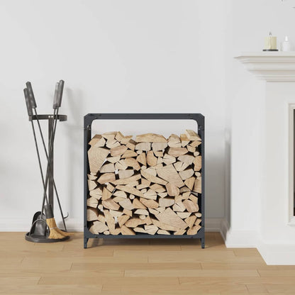 Firewood Rack Anthracite 60x28x65 cm Cold-rolled steel