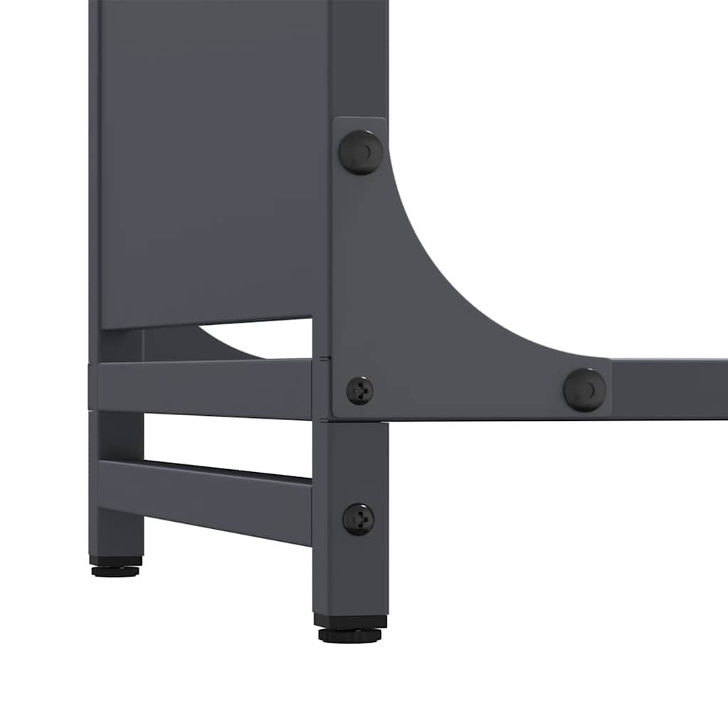 Firewood Rack Anthracite 60x28x65 cm Cold-rolled steel
