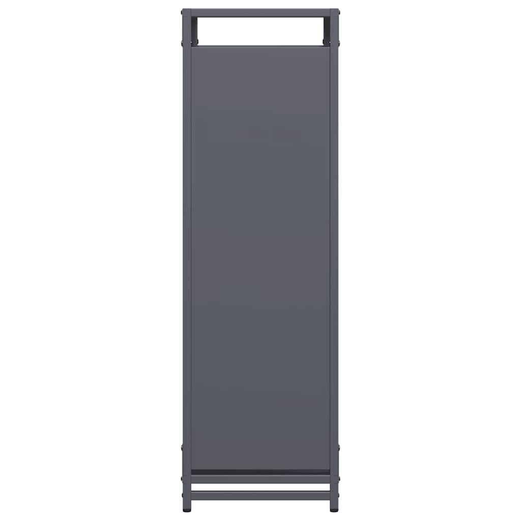 Firewood Rack Anthracite 60x28x90 cm Cold-rolled steel