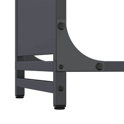 Firewood Rack Anthracite 90x28x90 cm Cold-rolled steel