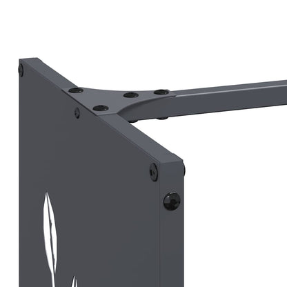 Firewood Rack Anthracite 40x30x80 cm Cold-rolled steel
