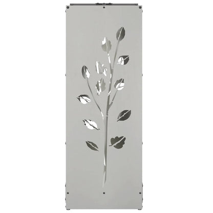 Firewood Rack 40x30x80 cm Stainless Steel
