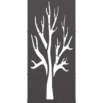 Firewood Rack Black 40x30x80 cm Cold-rolled steel