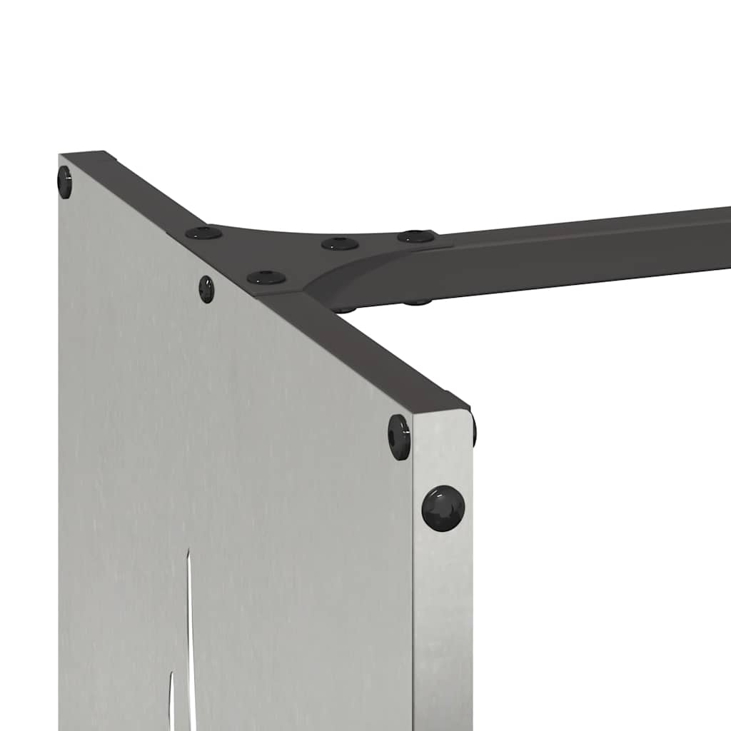 Firewood Rack 40x30x80 cm Stainless Steel