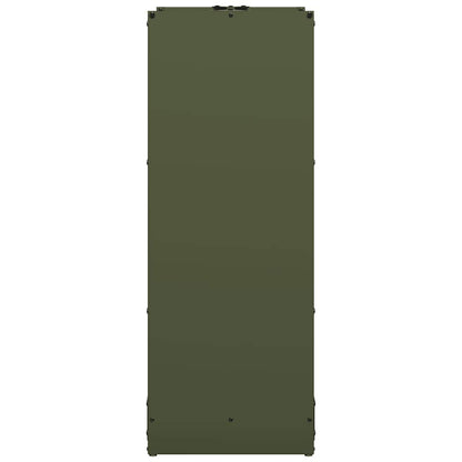 Firewood Rack Olive Green 40x30x80 cm Cold-rolled steel
