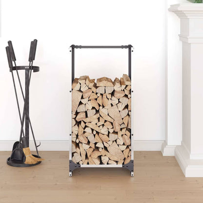 Firewood Rack 40x30x80 cm Stainless Steel