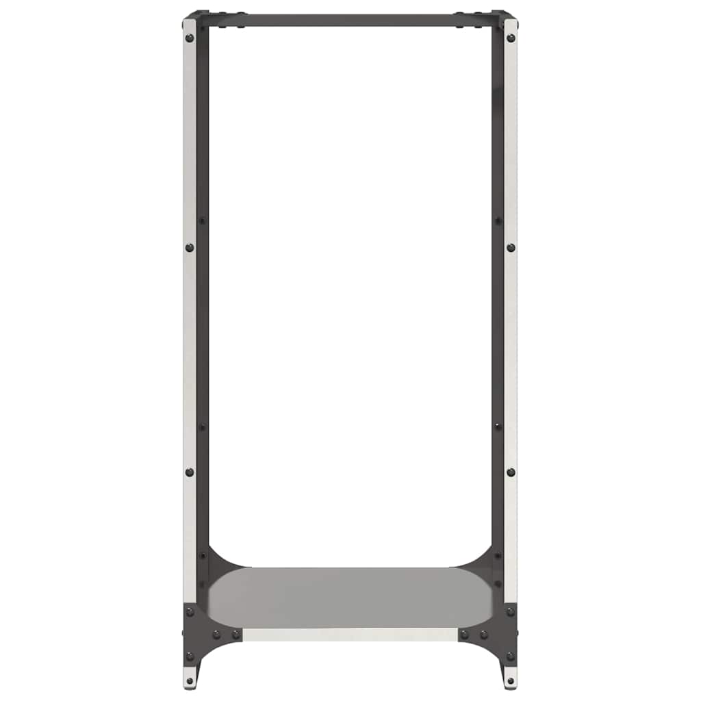 Firewood Rack 40x30x80 cm Stainless Steel