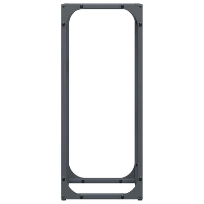 Firewood Rack Anthracite 25x25x60 cm Cold-rolled steel