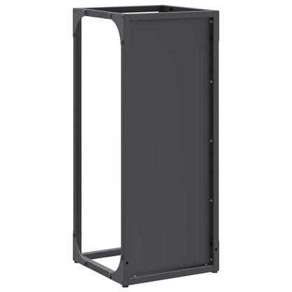Firewood Rack Anthracite 25x25x60 cm Cold-rolled steel