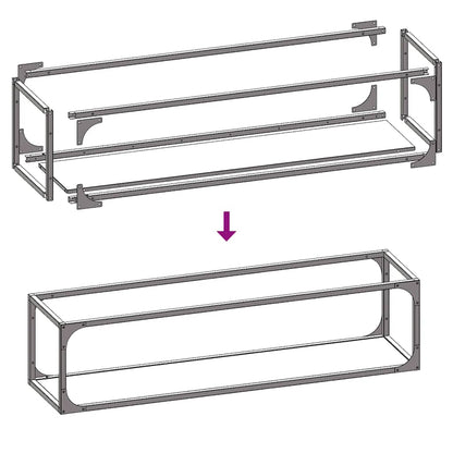 Firewood Rack Olive Green 25x25x100 cm Cold-rolled steel